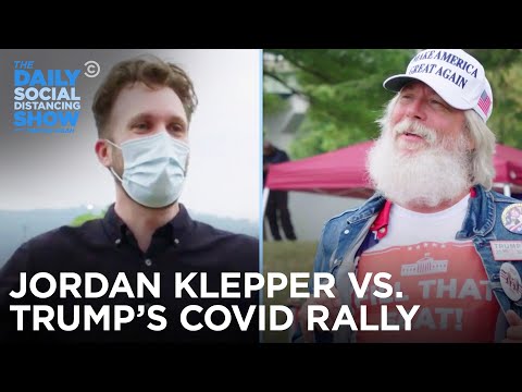 Trump?s COVID Rally - Jordan Klepper Fingers The Pulse | The Daily Social Distancing Show