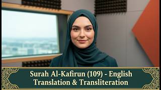 Surah Al-Kafirun (109) - Female Recitation | Beautiful Voice | English Translation & Transliteration