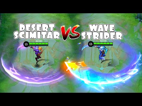 Khaleed Wave Strider VS Desert Scimitar Skin Comparison @a2zei