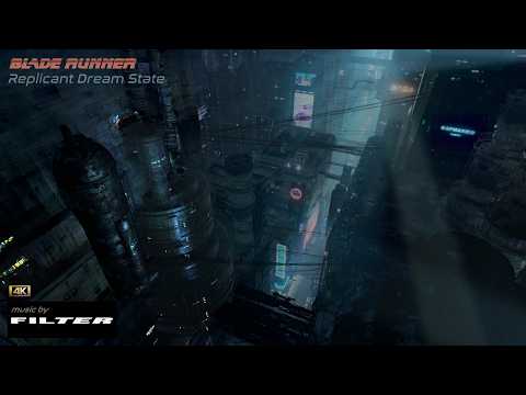 Blade Runner | REPLICANT DREAM STATE | non-AI 4K Cinematic AMBIENCE for study & relaxation - 6 Hours
