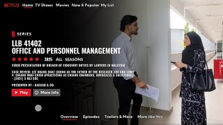 LLB41402 OFFICE & PERSONNEL MANAGEMENT (CASE REVIEW PRESENTATION) - PRESENTED BY KACASH & CO.