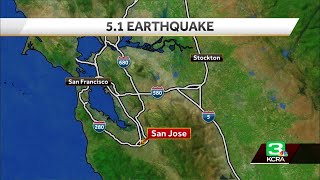 5.1 earthquake strikes near San Jose