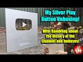 My 100K Silver Button Unboxing! Plus Rambling about the Channel History &amp; Bonus Content etc