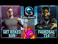 MK1 Get Reked Son (JOHNNY CAGE) VS Fadedsal714 (TAKEDA)🥊Mortal Kombat 1🥊4K 60ᶠᵖˢ