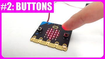 How to use buttons on a micro:bit | Tutorial #2