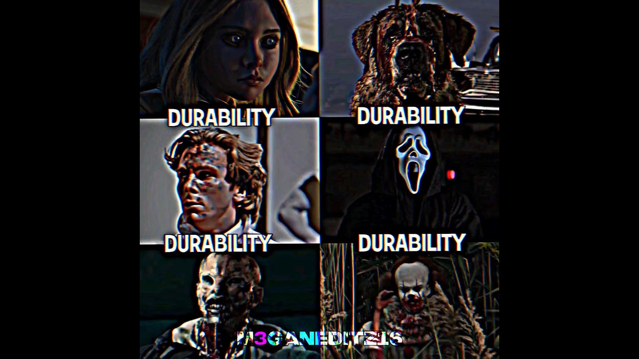 M3GAN Vs Cujo Vs Patrick Bateman Vs Mickey Altieri Vs Nadja Vs Pennywise #battle #edit #slasher