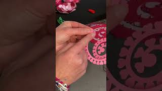 3D Rolled Paper Flower Crafting with Cricut