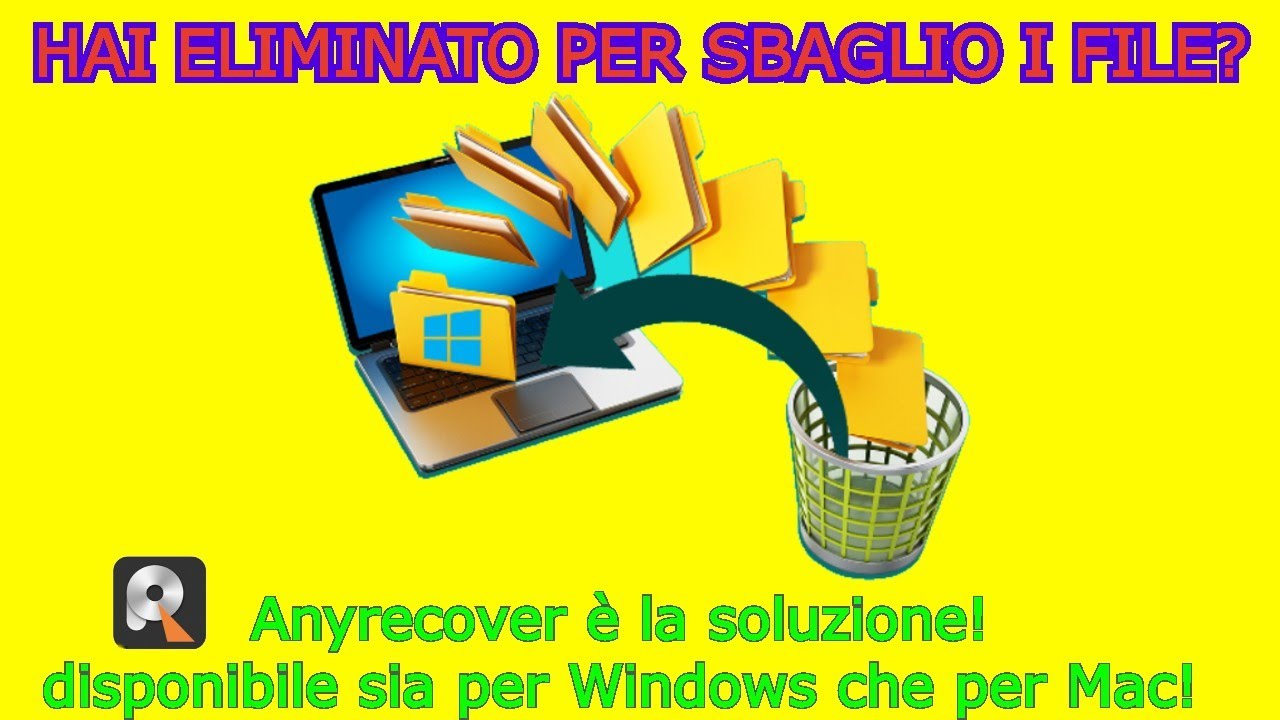 Come recuperare tutti i file cancellati dal cestino[anche svuotato