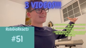 RobGioReacts #51: 3 VIDEOS!!! (Ky, Waffles!, S!rum3n)
