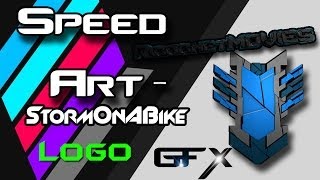 Speed Art | StormOnABike Logo