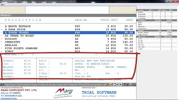 accounting software - Bookstore Software   Inventory software for bookshop English Demo