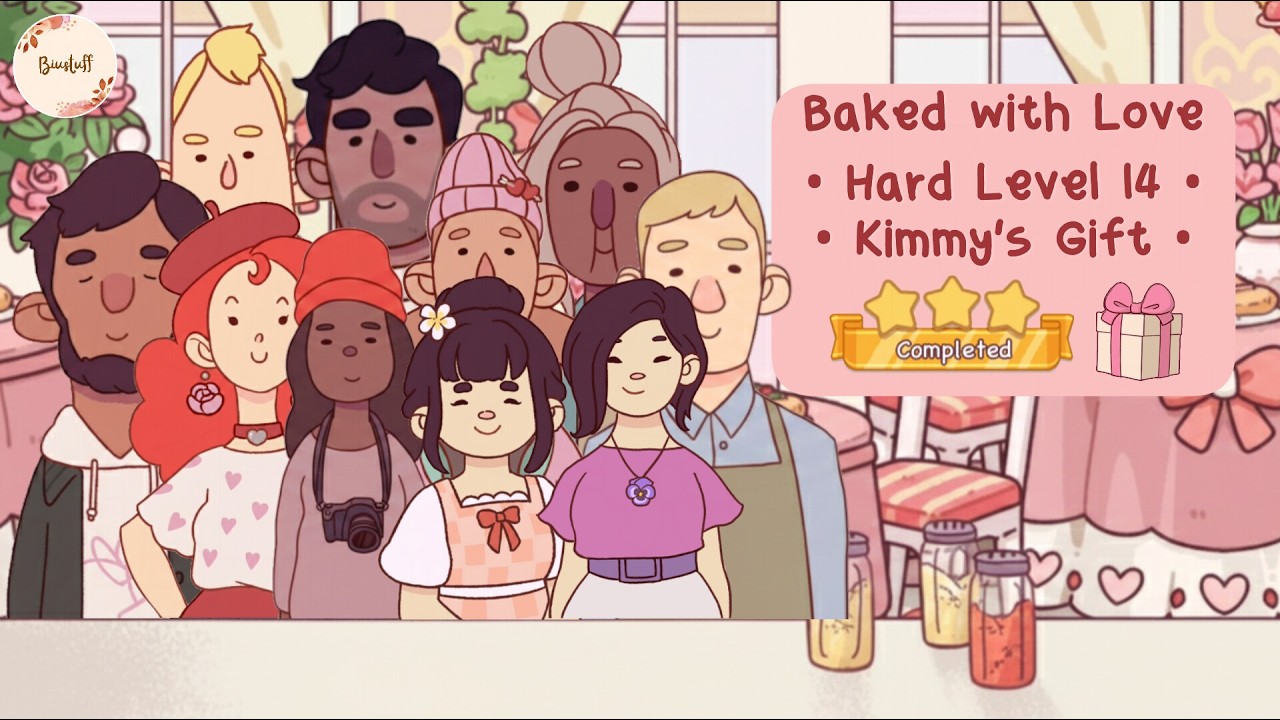 Valentine's Day - Hard Level 14 + Kimmy's Gift | Good Pizza Great Pizza | Biustuff #gpgp #love