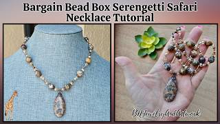 Celebrity Pendant Necklace Tutorial Using Bargain Bead Box Serengetti Safari May 2026 #handmadejewelry #diy Profile