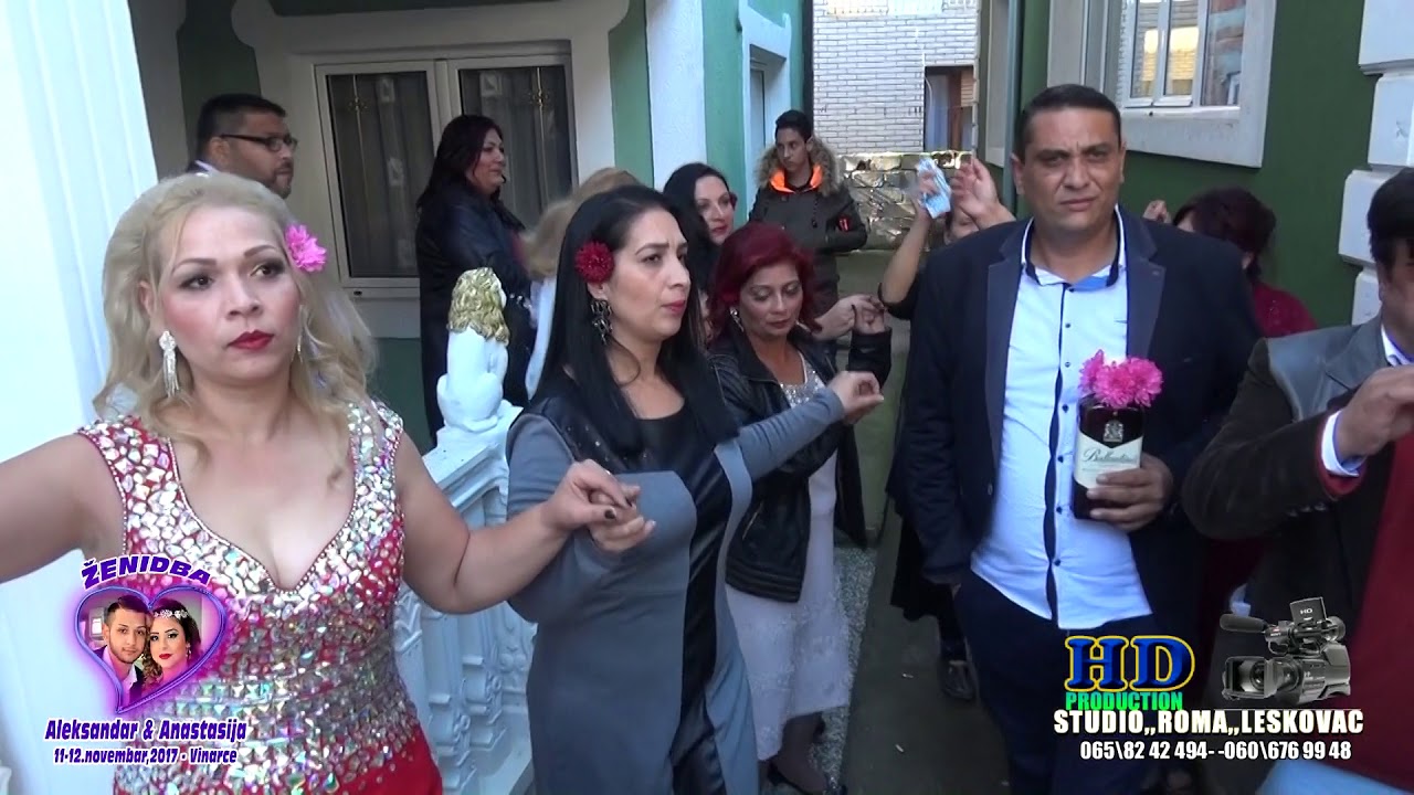 ŽENIDBA Aleksandar & Anastasija 1.part Po mladu Vinarce 11.nov 2017  STUDIO ROMA LESKOVAC