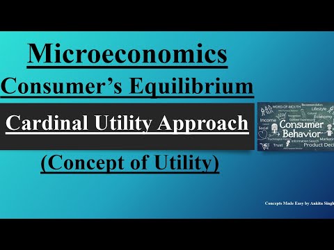 Economics_Cardinal Utility Approach