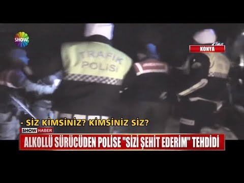 Alkollü Sürücüden Polise