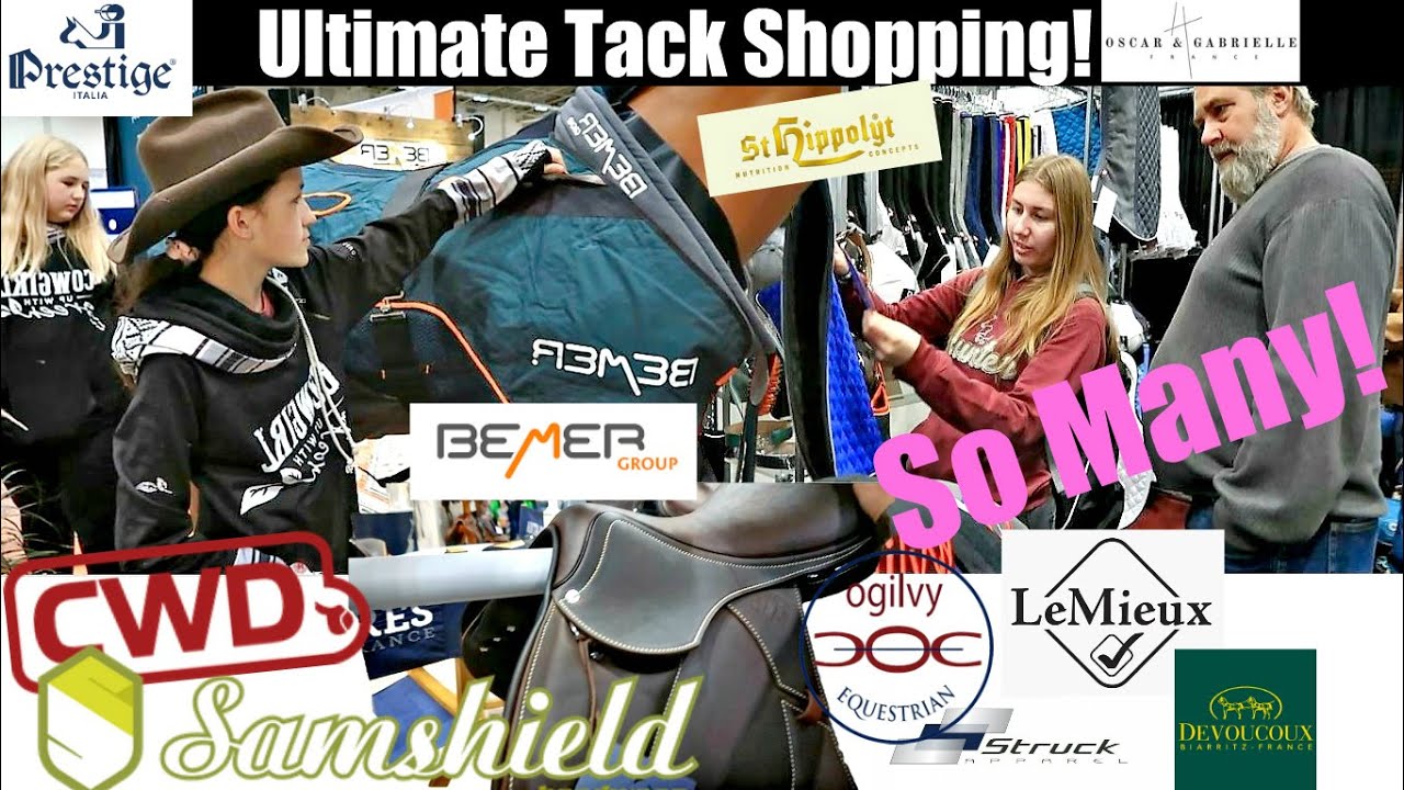 Ultimate Tack Shopping Experience! So Many Brands! YouTube