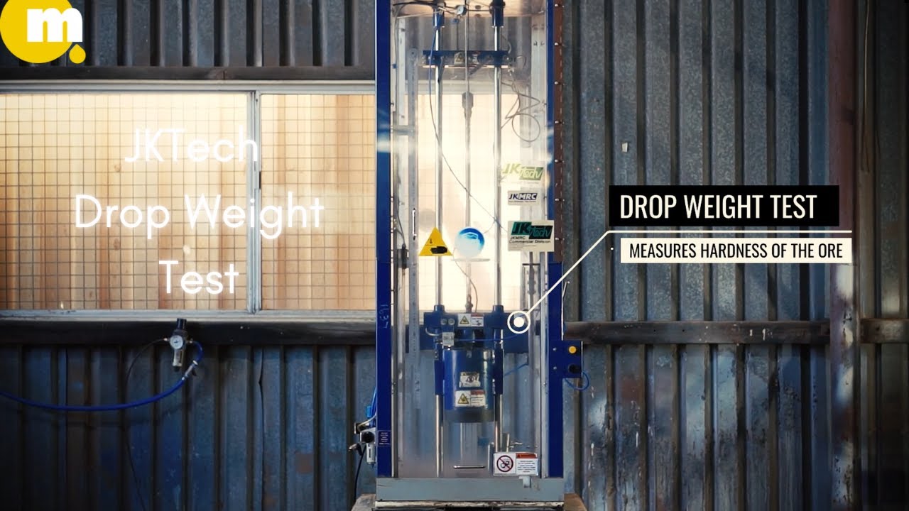 JKTech Drop Weight Tester now at Metallurgy Pty Ltd, Crushing, AG/SAG Energy YouTube