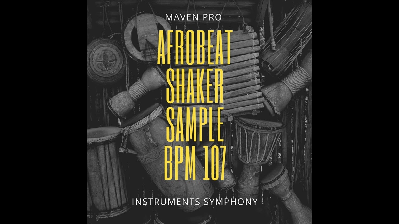 Afrobeat shaker sample 107 bpm
