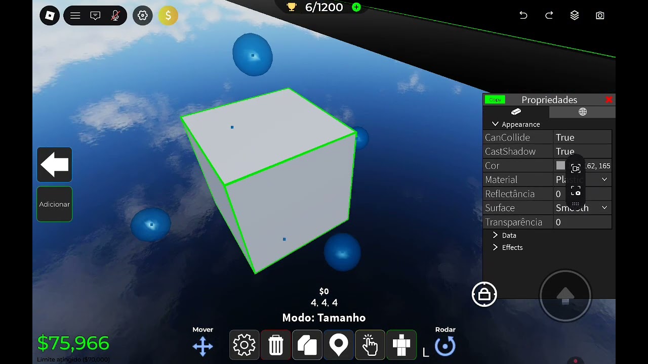 Como criar dano de queda no obby creator