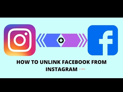 How To Disconnect Your Facebook Account From Instagram | How To Unlink ...