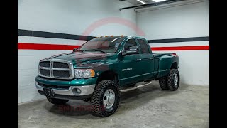 2003 Dodge Ram 3500 with 108,809 original miles!