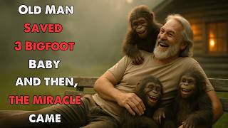Old Man Saved 3 Bigfoot Baby — Years Later, You won't Believe how they Returned the Favor!