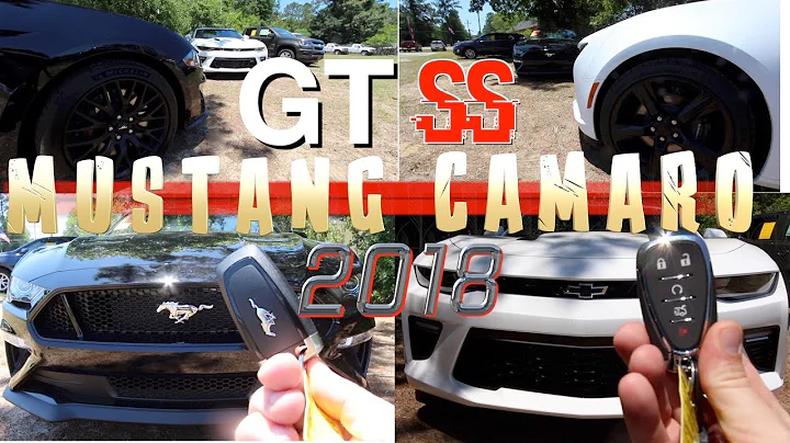2018 FORD MUSTANG GT  VS  2018 CHEVY CAMARO SS - Start Up, Exhaust & In Depth Review | Auto Vlog