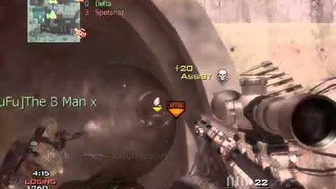 Modern Warfare 3 | No Scope Hitmarker Through Tunnel On Hardhat