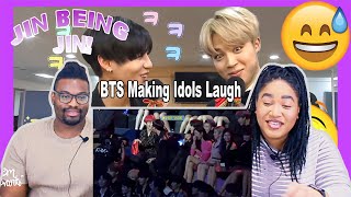 BTS Making Idols Laugh| REACTION