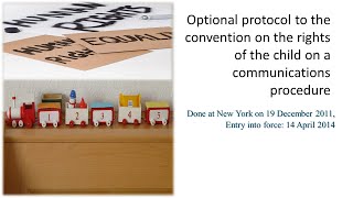 Optional protocol to the convention on the rights of the child on a communications procedure