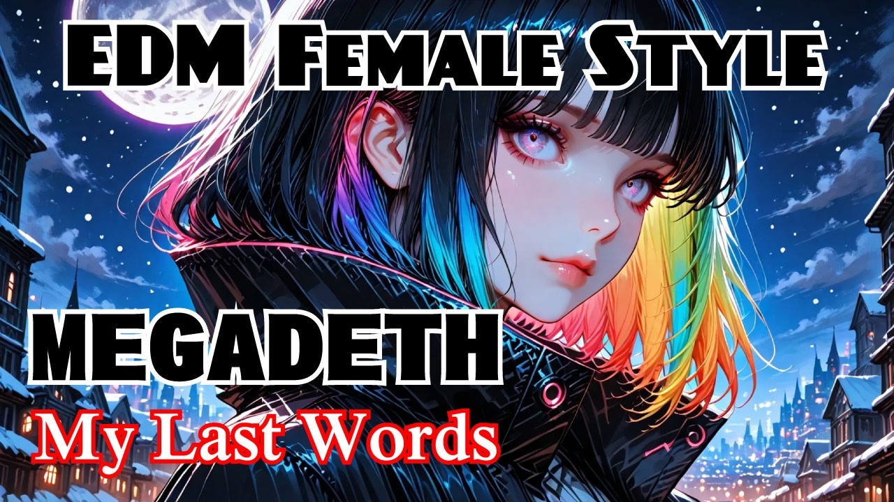 My Last Words【Megadeth】をEDMメタルアレンジEDM metal arrangement featuring female vocals.