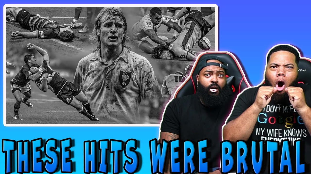 CLUTCH GONE ROGUE REACTS TO HARDEST HITS YOU WILL EVER SEE IN RUGBY