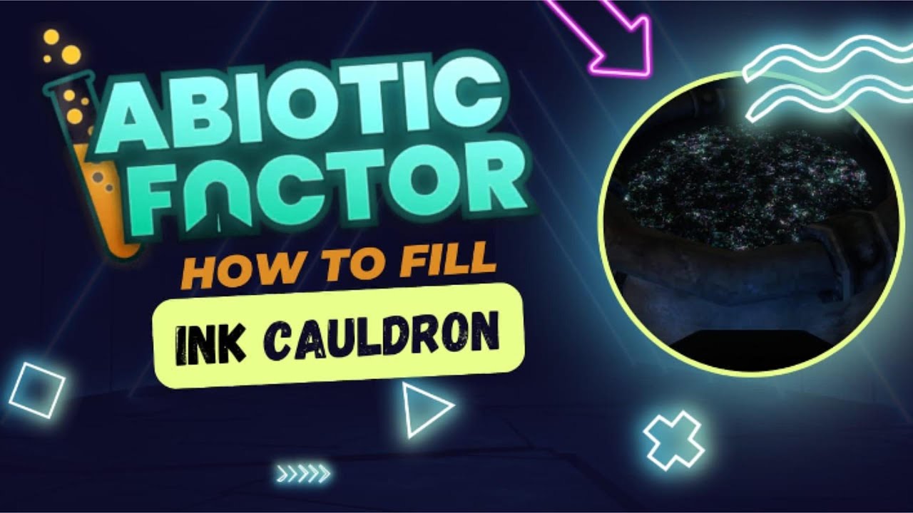 Abiotic Factor How to Fill the INK Cauldron