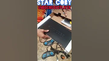 Star Coby Unboxing DVD Player 
