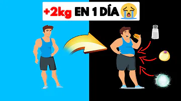 ¿Por qué he engordado 5 kilos en una semana?