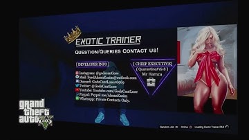 GTA:OG EXOTIC R5.5 MOD LOADER ONLINE 1.27 CFW & HEN  PS3 FREE DOWNLOAD