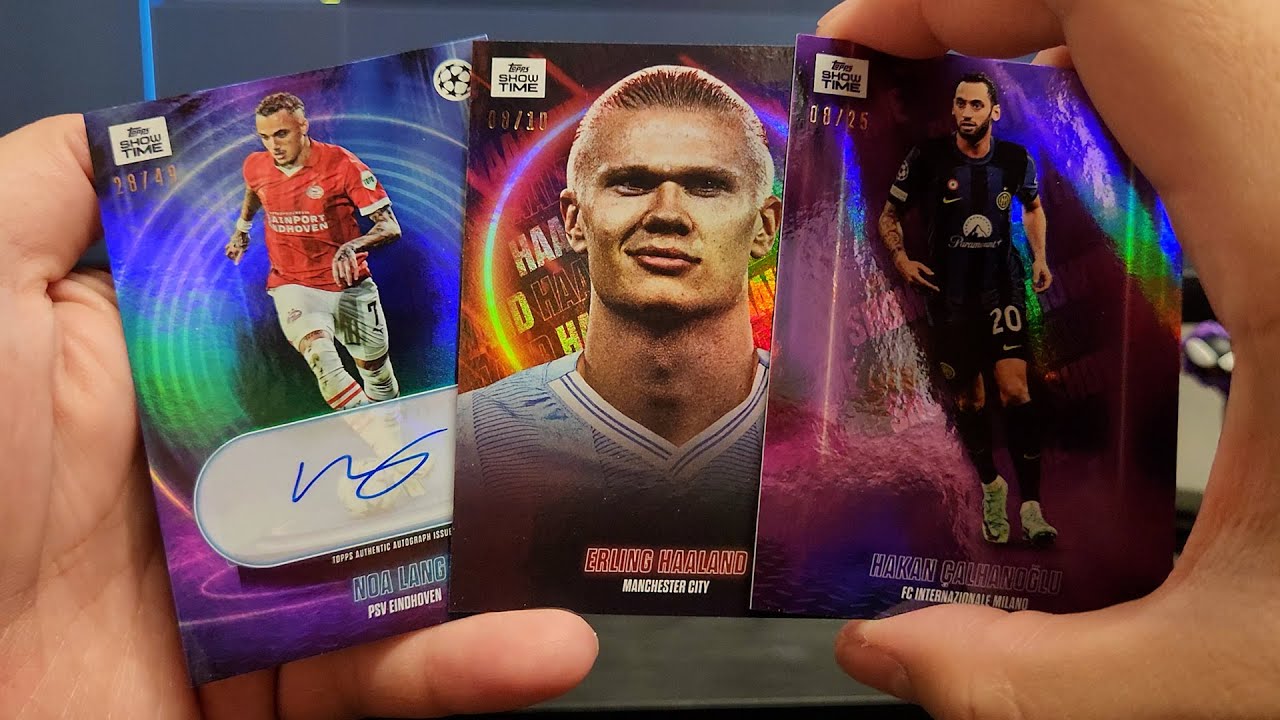 Topps Again HAALAND PULLED AGAIN!!! | Opening 2x TOPPS UEFA Club Competitions ...
