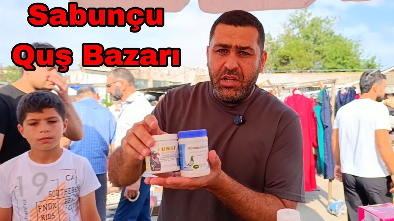 Sabunçu Quş Bazarı 27 iyul 2025