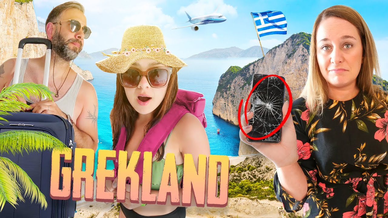 VI RESER TILL VÅRT VATTENLAND HOTELL | GREKLAND VLOGG Del 1