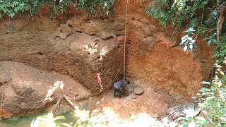100 Year Old Well Cleaning And Mud Lifting System | Well Digging Work