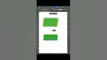 Adobe Illustrator 2026 - Tips to create grass vector #illustrator #illustratortutorial