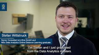 Studying Data Analytics for work in the financial sector // University of Glasgow
