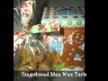 Gingerbread Man Wax Tarts Gift Boxes