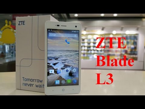 Обзор смартфона ZTE Blade L3