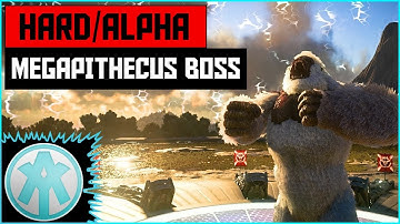 Ark Alpha Megapithecus Boss Fight Official Servers