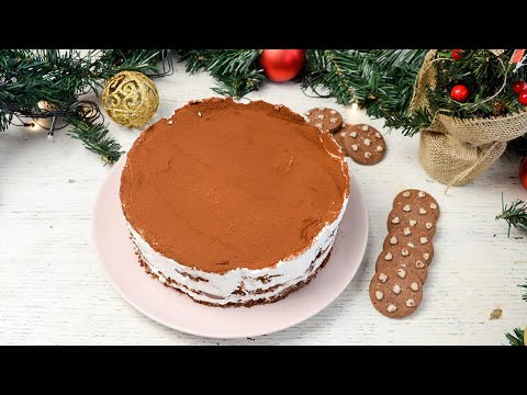 Video: Tortë e shijshme e bërë nga biskota pa pjekje me qumësht të kondensuar dhe salcë kosi