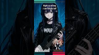 Five Finger Death Punch - Wrong Side Of Heaven (lyrics) #anime #metal #heavymetal #rock #nightcore