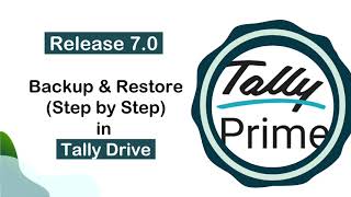 TallyPrime 7.0 Backup MasterClass: Tally Drive, Auto Schedule, Full & Incremental Backup #tally