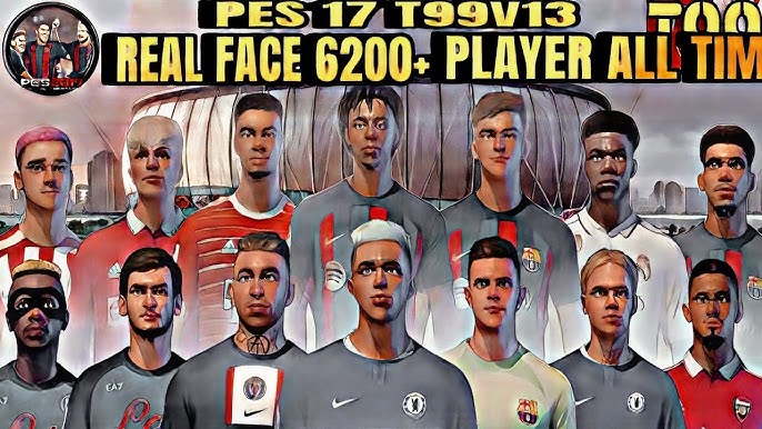 PES 2017 New Mega Facepack +700 Faces ~